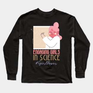 Girls In Science Long Sleeve T-Shirt